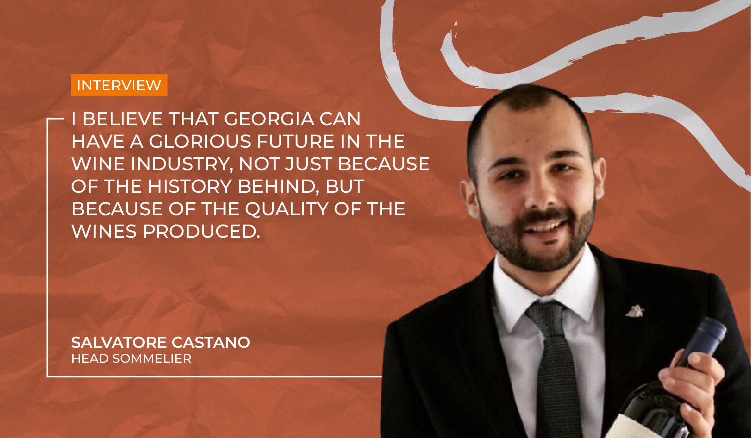 Salvatore Castano: I believe that Georgia can have a glorious future in the wine industry