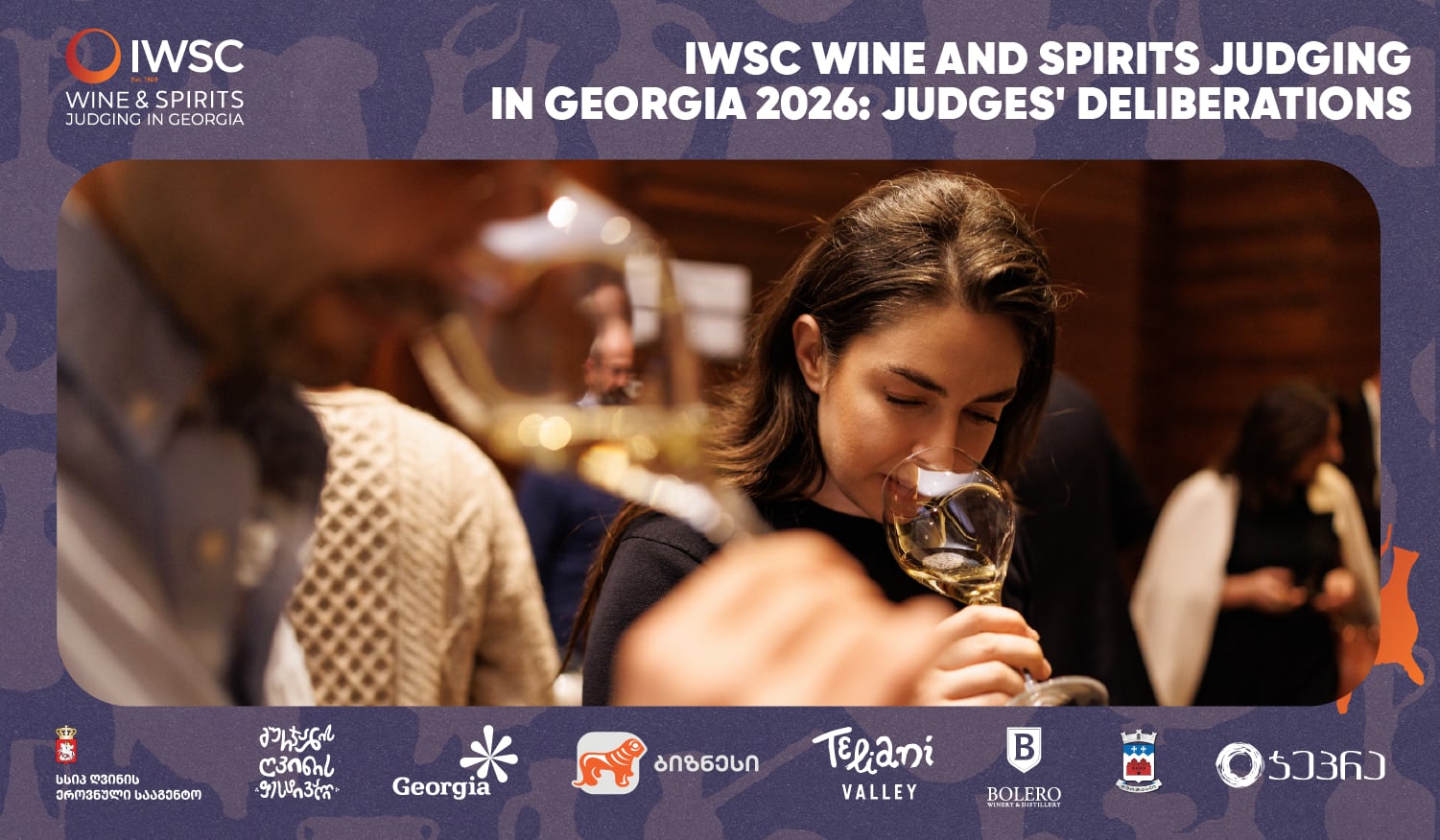 IWSC Wine and Spirits Judging in Georgia 2026: judges’ deliberations