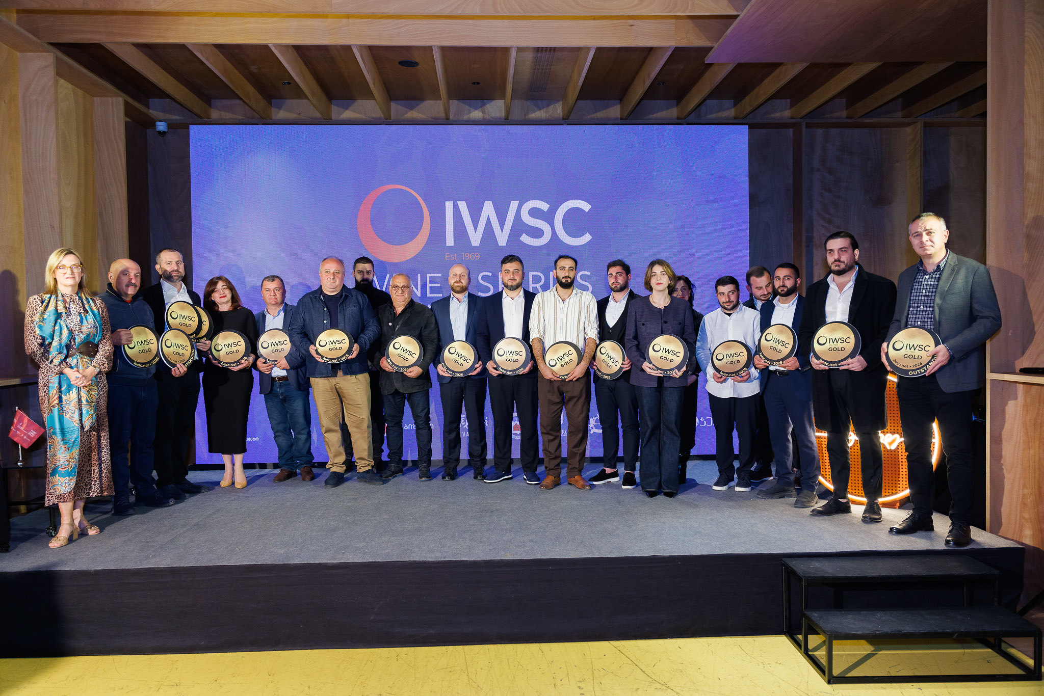 IWSC 2026 Wine & Spirits Judging in Georgia – დაჯილდოების ცერემონია